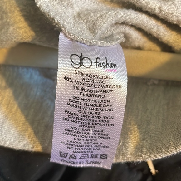 gb fashion London Grey Joggers - Picture 4 of 4